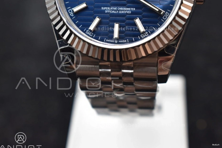 Steel Bracelet Markers Stick Jubilee 41 316L A2813 BPF on DateJust V2 SS 0514